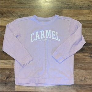 Women's Lavender Carmel California Sweater size Large